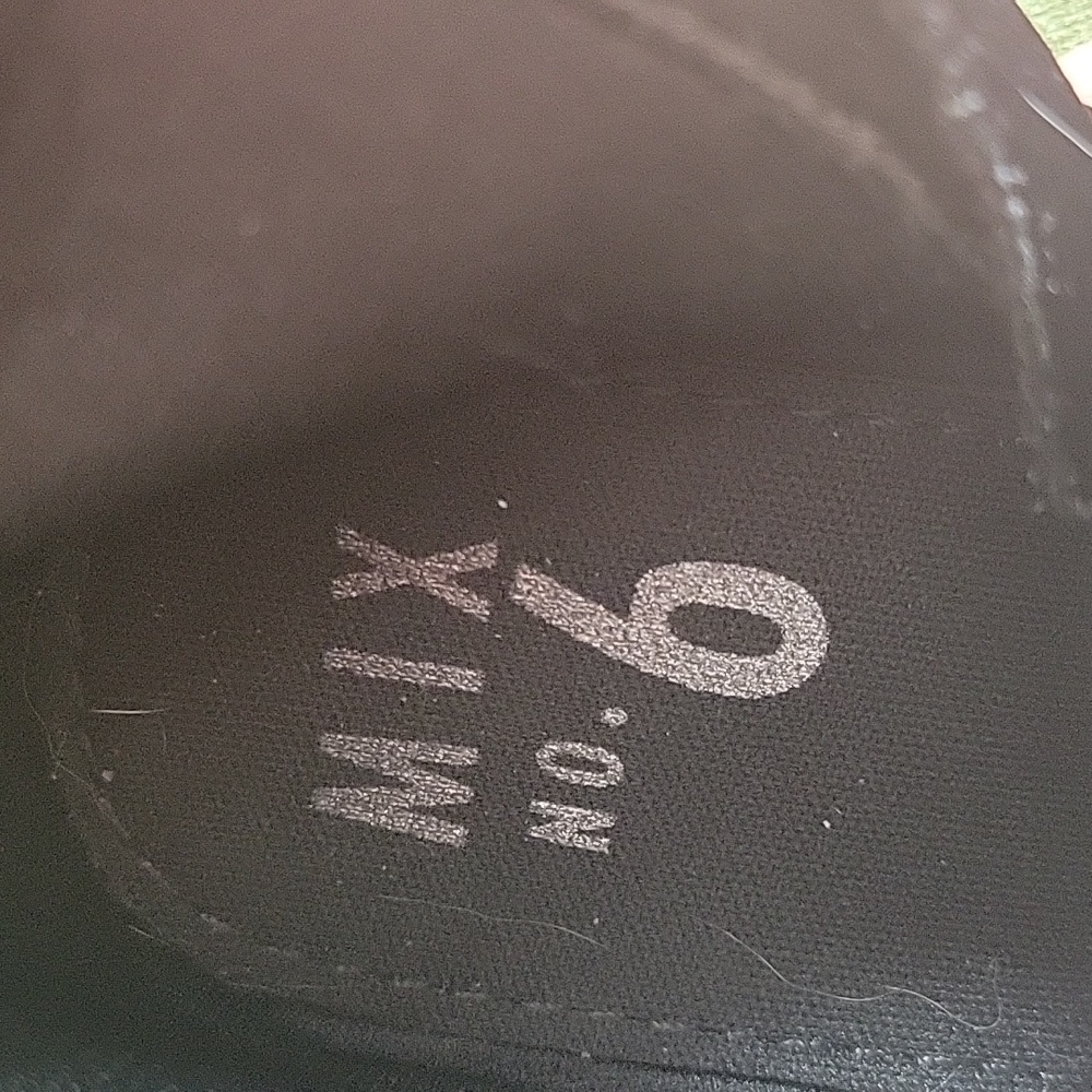Mix No.6 Black Kids Boots with Glitter Accents - Picture 2 of 4
